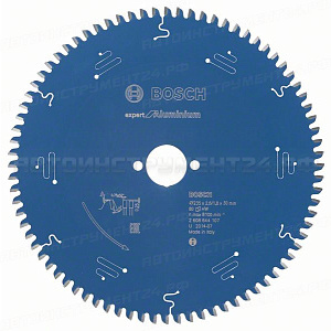 Пильный диск Expert for Aluminium 235x30x2.6/1.8x80T, 2608644107
